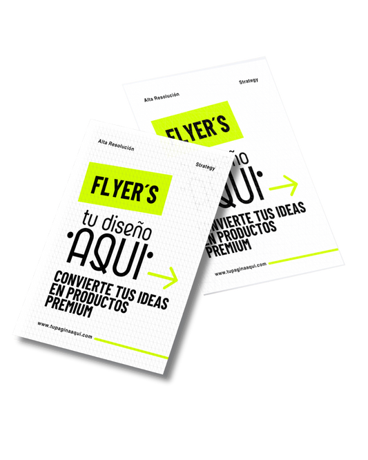 FLYERS Y FOLLETOS A COLOR