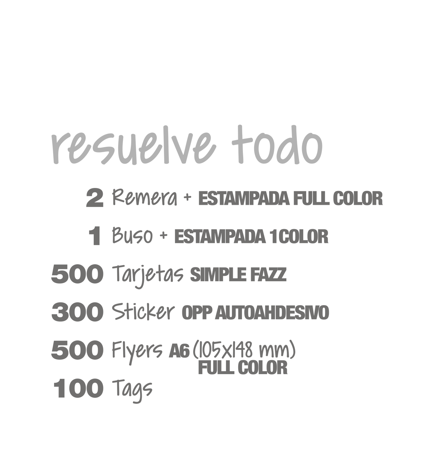 PACK resuelve todo.